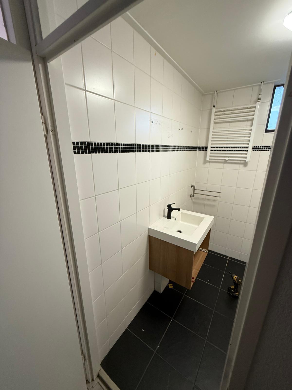 Badkamer voor renovatie